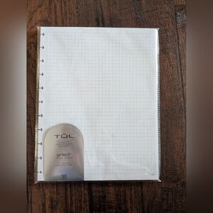 TUL Custom Note-Taking System Graph Refill Pages 50 sheets